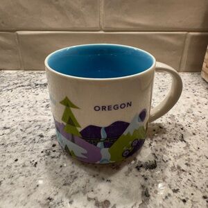 Starbucks Oregon Mug You Are Here Series 14 oz • Retired Collector